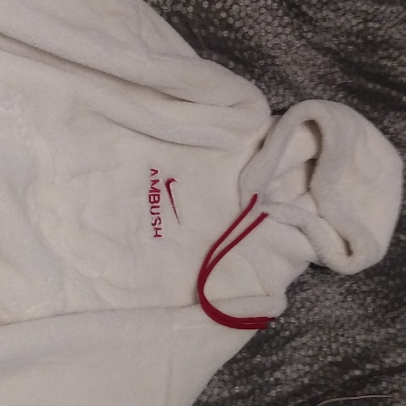 Nike ambush faux fur pullover hoodie - Picture 1 of 2